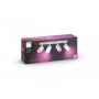 Spot LED RGB Cvadruplu Philips Hue Fugato, Bluetooth, 4xGU10, 4x5.7W, 1400 lm, lumina alba si color (2000-6500K), IP20, Metal, A
