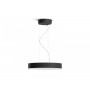 Pendul LED Philips Hue Enrave, Bluetooth, 33.5W, 4300 lm, lumina alba (2200-6500K), IP20, 42.5cm, Negru, Intrerupator cu variato