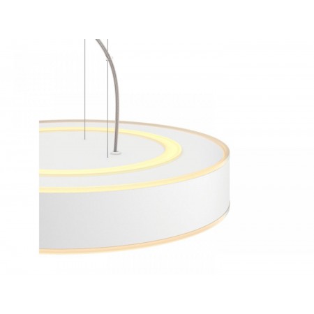Pendul LED Philips Hue Enrave, Bluetooth, 33.5W, 4300 lm, lumina alba (2200-6500K), IP20, 42.5cm, Alb, Intrerupator cu variator 