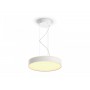 Pendul LED Philips Hue Enrave, Bluetooth, 33.5W, 4300 lm, lumina alba (2200-6500K), IP20, 42.5cm, Alb, Intrerupator cu variator 