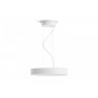 Pendul LED Philips Hue Enrave, Bluetooth, 33.5W, 4300 lm, lumina alba (2200-6500K), IP20, 42.5cm, Alb, Intrerupator cu variator 