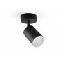 Spot LED RGB Philips Hue Fugato, Bluetooth, GU10, 5.7W, 350 lm, lumina alba si color (2000-6500K), IP20, Metal, Negru