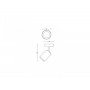Spot LED RGB Philips Hue Fugato, Bluetooth, GU10, 5.7W, 350 lm, lumina alba si color (2000-6500K), IP20, Metal, Alb