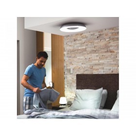 Plafoniera LED Philips Hue Still, Bluetooth, 22.5W (204W), 2500 lm, lumina alba (2200-6500K), IP20, Metal/Plastic, 39.1cm, Alb, 