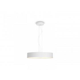 Pendul LED Philips Hue Fair, Bluetooth, 25W, 2900 lm, lumina alba (2200-6500K), IP20, 44.4cm, Metal, Alb, Intrerupator cu variat