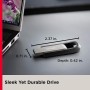 Memorie USB Flash Drive SanDisk Extreme GO, 64GB, USB 3.1, negru