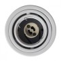 Spot LED BELLALUX TUBA, bec inclus GU10, 5W (50W), 350 lm, lumina neutra (4000K), IP20, IK04, Ø94x100mm, montaj aplicat, Alb