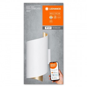 Aplica LED inteligenta Ledvance SMART+ Wifi Orbis Wall Twist, 12W, 1200 lm, lumina alba (3000-6500K), dimabila, IP20, montaj apl