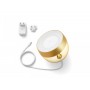 Lampa LED RGB Philips Hue Iris, gen4, Bluetooth, 8.2W, 570 lm, lumina alba si color (2000-6500K), IP20, 20.4cm, Gold