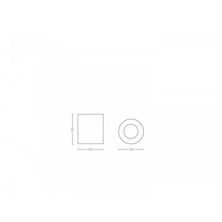 Spot LED Philips Hue Pillar, Bluetooth, GU10, 5W (50W), 350 lm, lumina alba (2200-6500K), IP20, 10.3cm, Metal, Alb