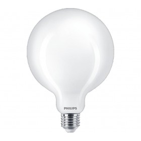 Bec LED Philips Classic G120, EyeComfort, E27, 13W (120W), 2000 lm, lumina calda (2700K), mat