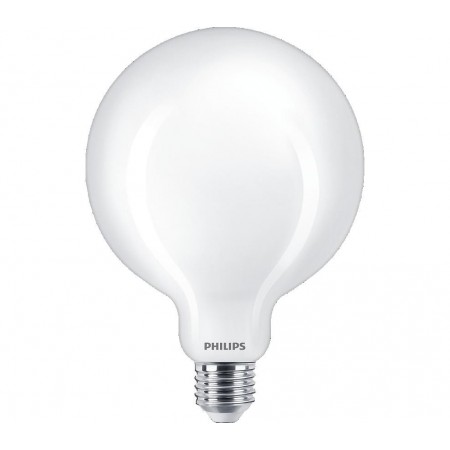 Bec LED Philips Classic G120, EyeComfort, E27, 13W (120W), 2000 lm, lumina calda (2700K), mat