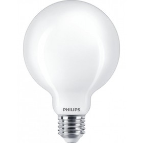 Bec LED Philips Classic G93, EyeComfort, E27, 7W (60W), 806 lm, lumina calda (2700K), mat