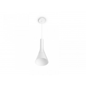 Pendul LED Philips Hue Explore, Bluetooth, E27, 6W (60W), 806 lm, lumina alba (2200-6500K), IP20, 18.1cm, Metal, Alb,  Intrerupa