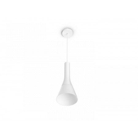 Pendul LED Philips Hue Explore, Bluetooth, E27, 6W (60W), 806 lm, lumina alba (2200-6500K), IP20, 18.1cm, Metal, Alb,  Intrerupa