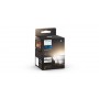 2 Becuri LED inteligente Philips Hue Spot, Bluetooth, GU10, 5.2W (57W), 400 lm, lumina calda (2700K)