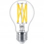 Bec LED Philips Classic A60, EyeComfort, E27, 10.5W (100W), 1521 lm, lumina calda (2200-2700K), dimabil