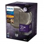 Bec LED vintage (decorativ) Philips Giant G200, EyeComfort, E27, 6.5W (20W), 200 lm, lumina calda (1800K), dimabil, Fumuriu, 28.