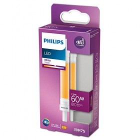 Bec LED Philips, EyeComfort, R7S, 7.2W (60W), 810 lm, lumina calda (3000K), 118mm