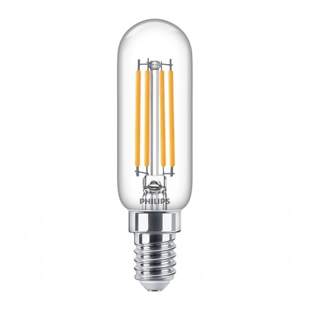 Bec LED Philips Classic T25L, E14, 4.5W (40W), 470 lm, lumina calda (2700K), cu filament