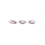 3 Spoturi LED RGB incastrate Philips Hue Xamento, Bluetooth, GU10, 3x5.7W, 1050 lm, lumina alba si color (2000-6500K), IP44, Cro