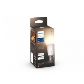 Bec LED inteligent Philips Hue A60, Bluetooth, E27, 9.5W (75W), 1055 lm, lumina calda (2700K)