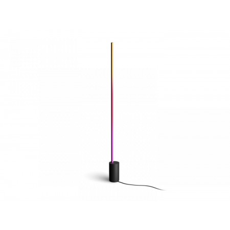 Lampadar LED RGB Philips Hue Gradient Signe, Bluetooth, 29W, 2550 lm, lumina alba si color (2000-6500K), IP20, 145.8cm, Aluminiu