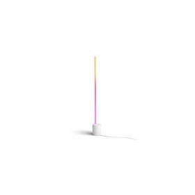 Lampadar LED RGB Philips Hue Gradient Signe, Bluetooth, 29W, 2550 lm, lumina alba si color (2000-6500K), IP20, 145.8cm, Aluminiu