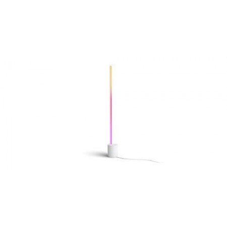 Lampadar LED RGB Philips Hue Gradient Signe, Bluetooth, 29W, 2550 lm, lumina alba si color (2000-6500K), IP20, 145.8cm, Aluminiu