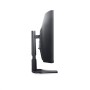 Monitor LED Dell Curved S3222DGM, 31.5inch, VA QHD, 1ms, 165Hz, negru