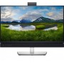 Monitor LED Dell Video Conferencing C2422HE, 23.8inch, FHD IPS, 5ms, 60Hz, negru