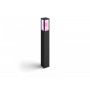 Stalp LED RGB pentru exterior Philips Hue Impress, 2x8W (2x49W), 1200 lm, lumina alba si color (2000-6500K), IP44, 770x100mm, Ne