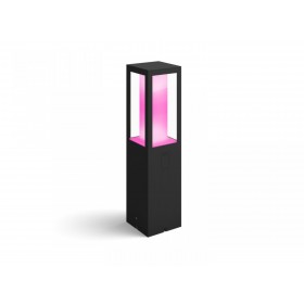 Stalp LED RGB pentru exterior Philips Hue Impress, 2x8W (2x49W), 1200 lm, lumina alba si color (2000-6500K), IP44, 400x100mm, Ne