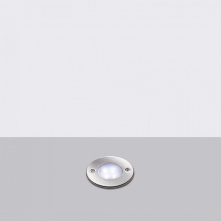 Spot LED incastrat NAUTO IN-GROUND, 1.5W, 180 lm, lumina neutra (3500K), IP68, 88x96mm, metal
