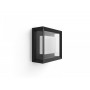 Aplica LED RGB pentru exterior Philips Hue Econic, 15W (79W), 1150 lm, lumina alba si color (2000-6500K), IP44, 260x260x115mm, N