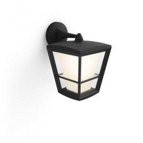 Aplica tip felinar LED RGB pentru exterior Philips Hue Econic, 15W (79W), 1150 lm, lumina alba si color (2000-6500K), IP44, 244x