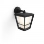 Aplica tip felinar LED RGB pentru exterior Philips Hue Econic, 15W (79W), 1150 lm, lumina alba si color (2000-6500K), IP44, 244x