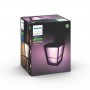 Aplica tip felinar LED RGB pentru exterior Philips Hue Econic, 15W (79W), 1150 lm, lumina alba si color (2000-6500K), IP44, 244x