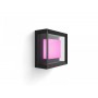 Aplica LED RGB pentru exterior Philips Hue Econic, 15W (79W), 1150 lm, lumina alba si color (2000-6500K), IP44, 260x260x115mm, N