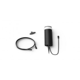 Stalp LED RGB extensie pentru iluminat exterior Philips Hue Calla, 8W (49W), 600 lm, lumina alba si color (2000-6500K), IP65, 40