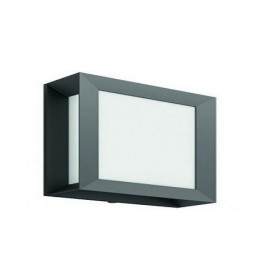 Aplica LED pentru exterior Philips Karp, 6W (47W), 600 lm, lumina calda (2700K), IP44, 88x211x266mm, Antracit