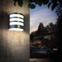 Aplica LED pentru exterior cu senzor de miscare Philips Calgary, 3.5W (30W), 320 lm, lumina calda (2700K), IP44, 94x122x130mm, I