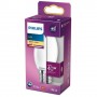 Bec LED Philips Classic B35, EyeComfort, E14, 4.3W (40W), 470 lm, lumina calda (2700K), mat