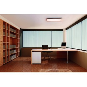 Panou LED RGB inteligent Ledvance SMART+ Wifi PLANON 600, 28W, 2000 lm, lumina alba si color (3000K), IP20, 595x300x56mm, alumin