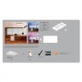 Panou LED RGB inteligent Ledvance SMART+ Wifi PLANON 600, 28W, 2000 lm, lumina alba si color (3000K), IP20, 595x300x56mm, alumin