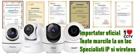 Camere Supraveghere Wireless - interior, exterior, PTZ - 1CCTV.ro